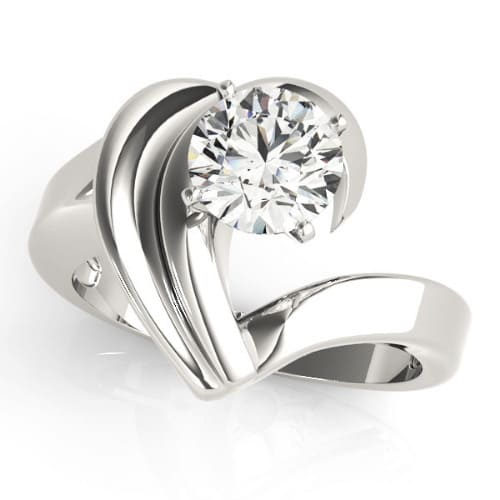 Zelie Natural 4 Prong  Diamond Ring