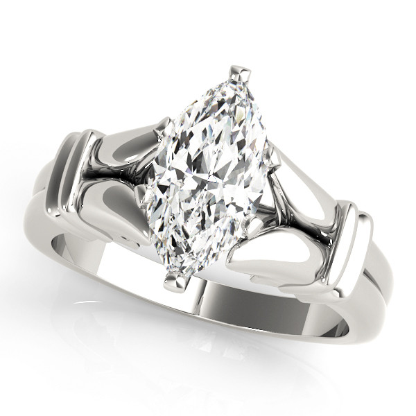 Destiny Natural Diamond 6 Prong  Engagement Ring