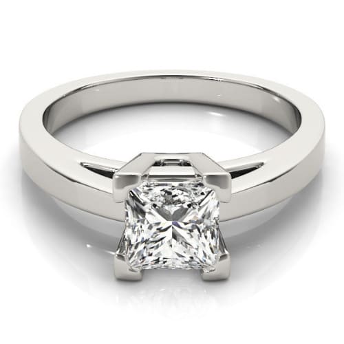 Donna Natural Diamond 4 Prong  Engagement Ring