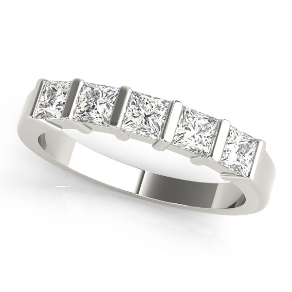 Viviane Natural Bar-Set  Diamond Ring