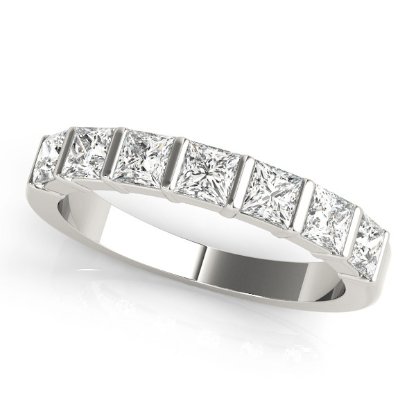 Aili Natural Bar-Set Diamond Ring