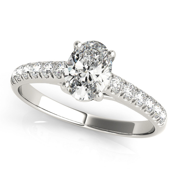 Lyrica Natural Diamond  Engagement Ring