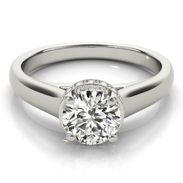 Jira Lab-Created 4 Prong  Diamond Ring