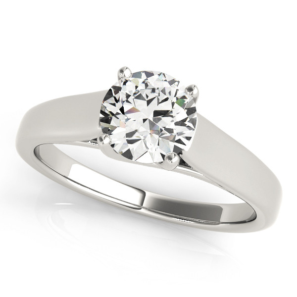 Jeslyn Natural Diamond 4 Prong  Engagement Ring