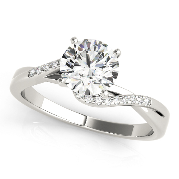 Zelia Lab-Created Diamond 4 Prong Setting Engagement Ring