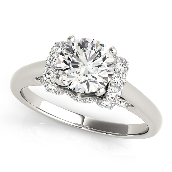 Jefenna Lab-Created 4 Prong  Diamond Ring
