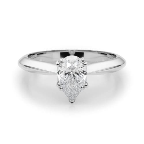 Dionne Natural Diamond Double Prong  Engagement Ring