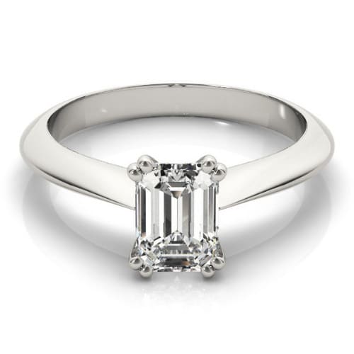 Damiya Natural Diamond Double Prong  Engagement Ring