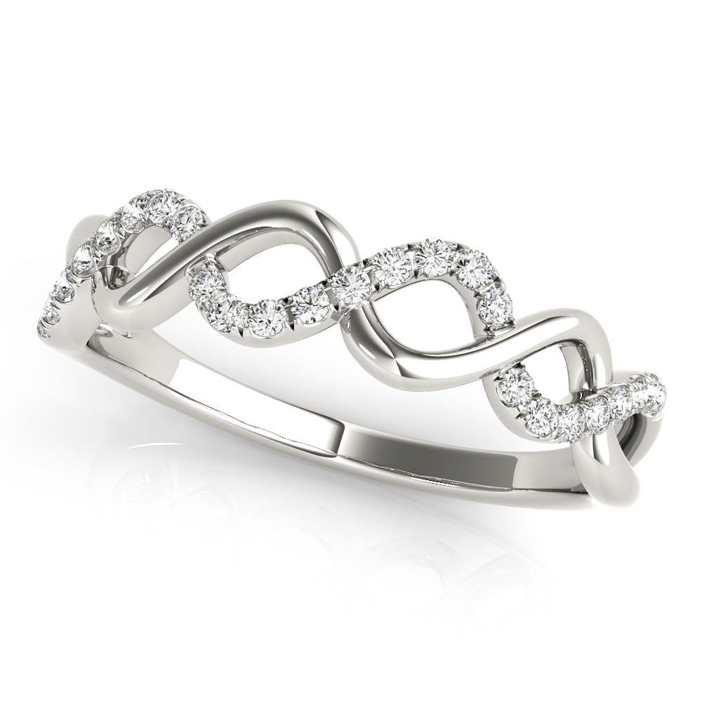 Cyssi Natural Diamond  Wedding Ring