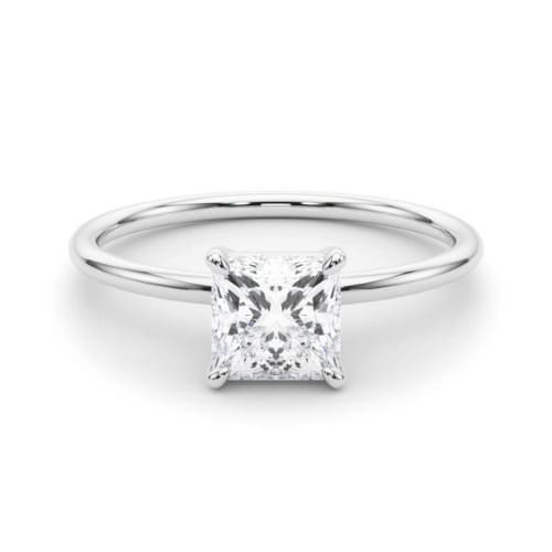 Dollie Natural Diamond 4 Prong  Engagement Ring