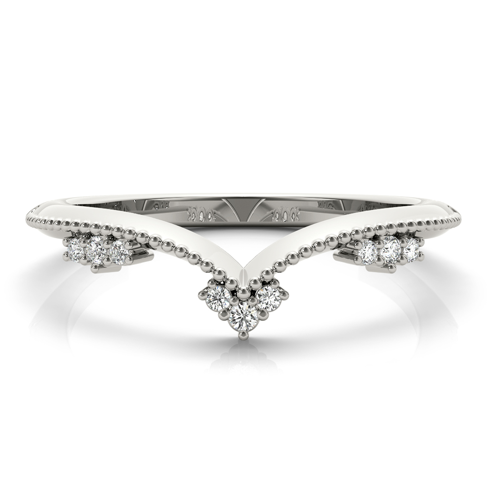 Lorinza Lab-Created Diamond Prong set  Wedding Ring