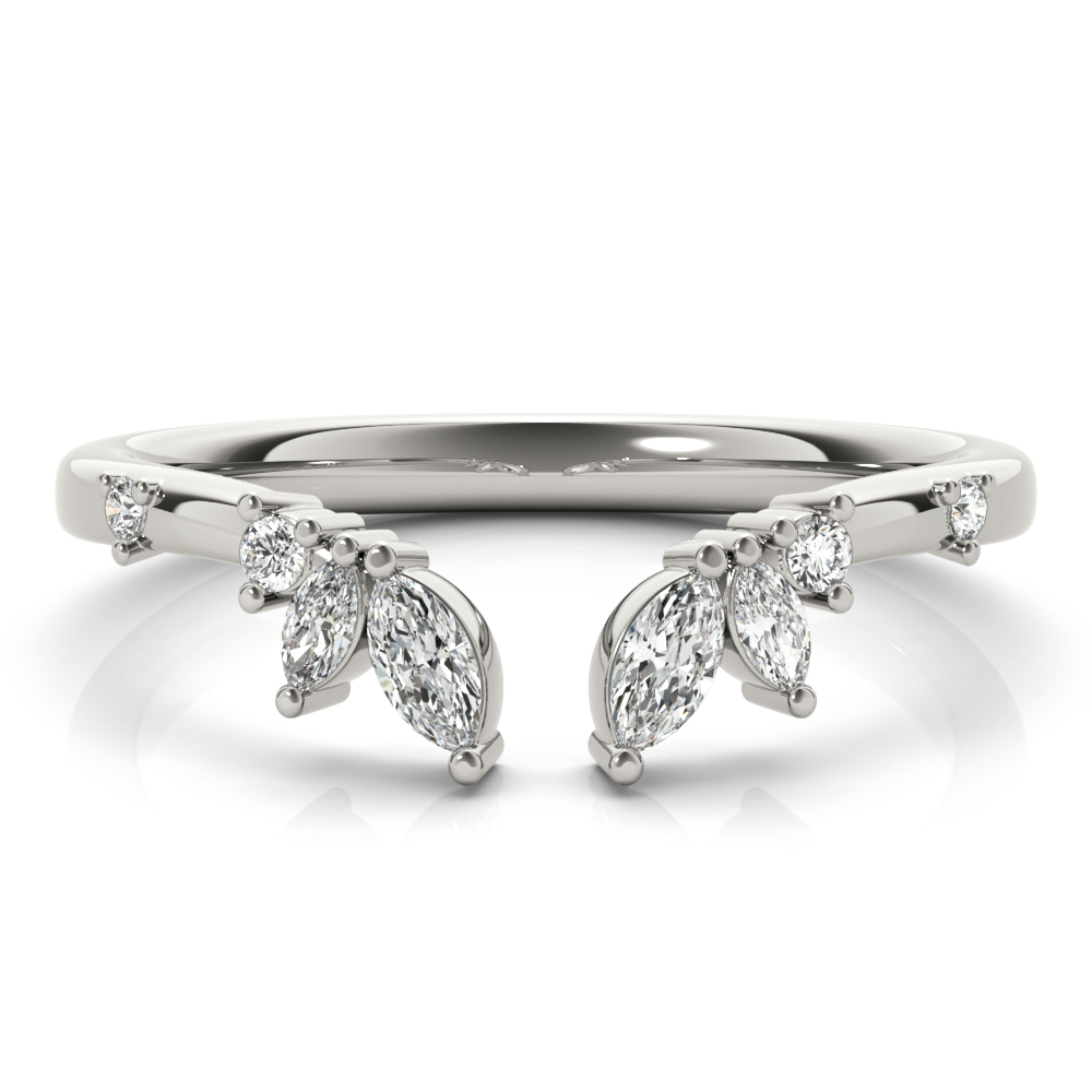 Benicas Natural Diamond Pave set Wedding Ring