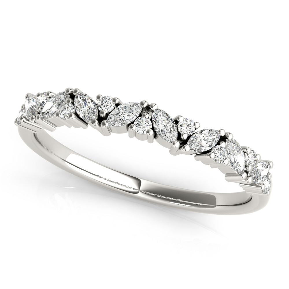 Natural Prong-Set Diamond Ring
