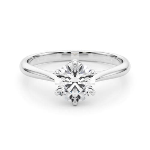 Darielle Lab-Created 6 Prong  Diamond Ring