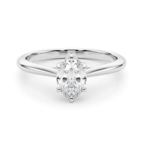 Daylee Natural Diamond 6 Prong  Engagement Ring