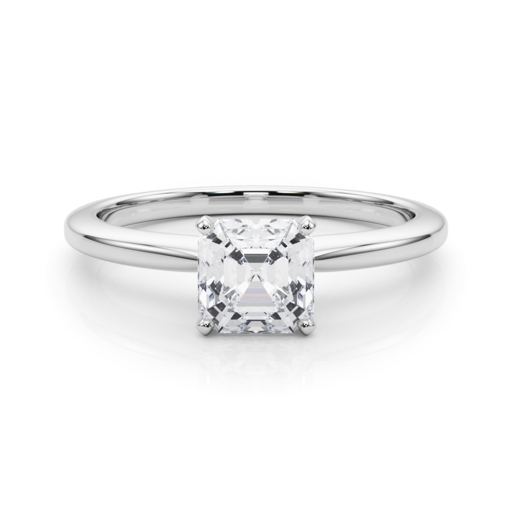Dea Lab-Created 4 Prong  Diamond Ring