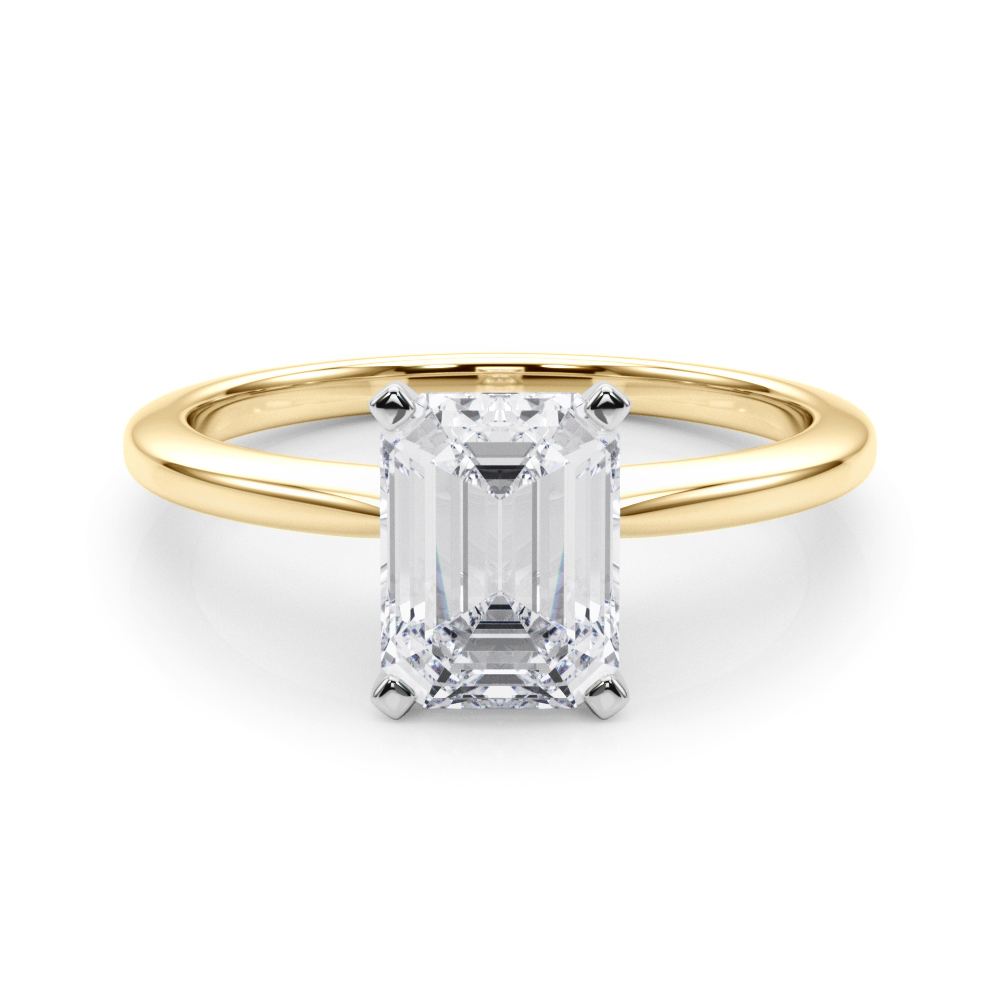 Dea Lab-Created 4 Prong  Diamond Ring