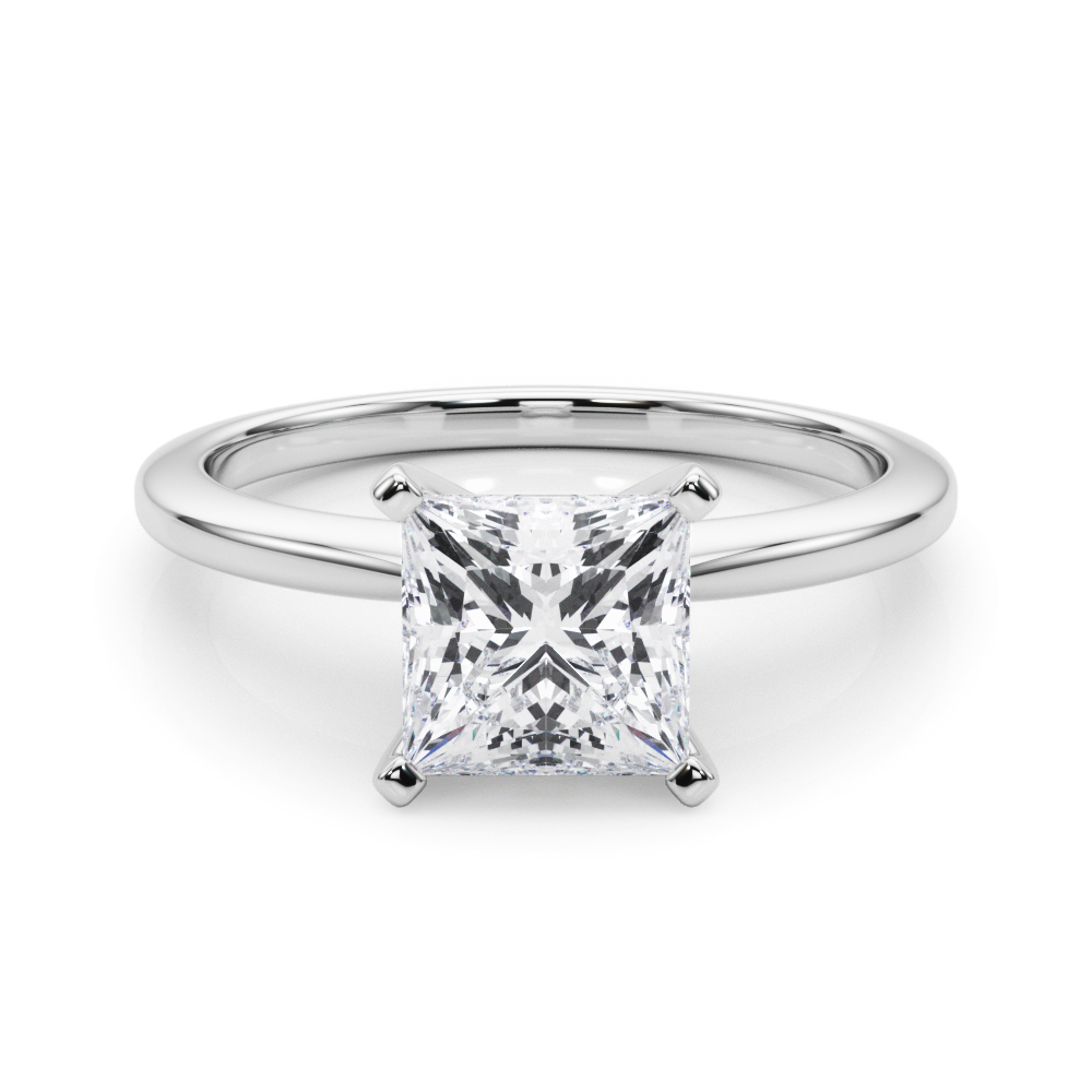 Dea Lab-Created 4 Prong  Diamond Ring