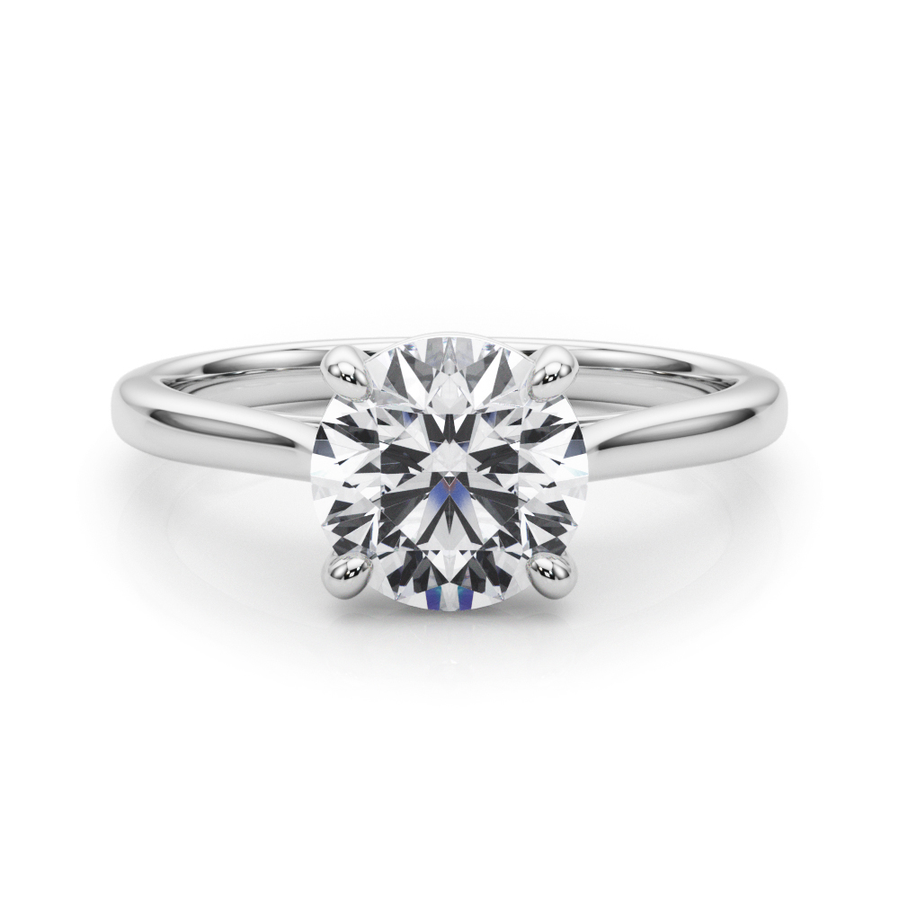 Blessa Lab-Created 4 Prong  Diamond Ring