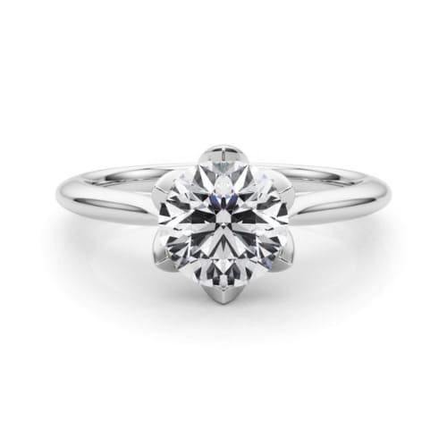 Delana Natural 4 Prong  Diamond Ring