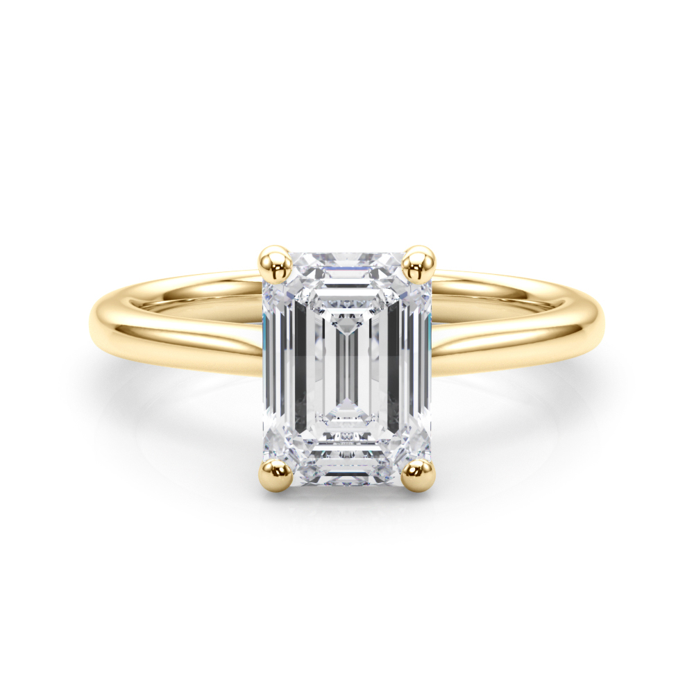 Eva Lab-Created 4 Prong  Diamond Ring