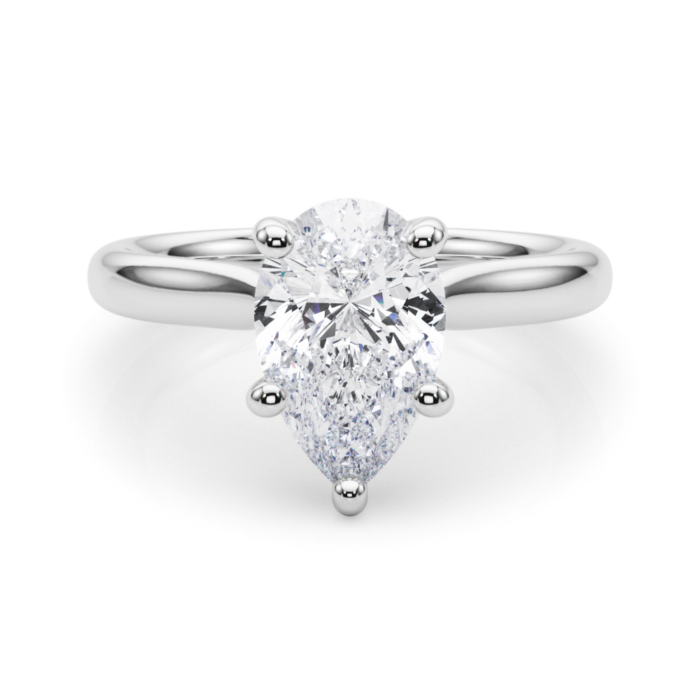 Diorna Lab-Created 5 Prong  Diamond Ring
