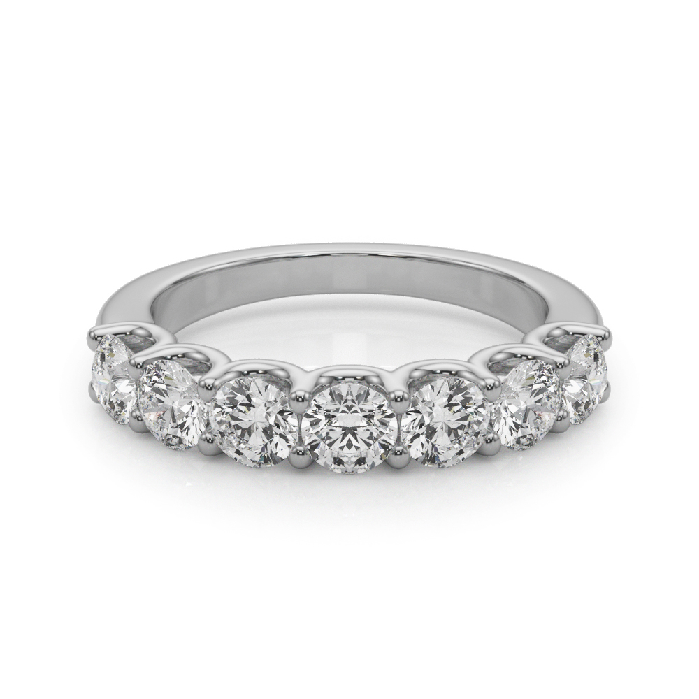 Aqilino Natural Shared Prong Set Diamond Ring