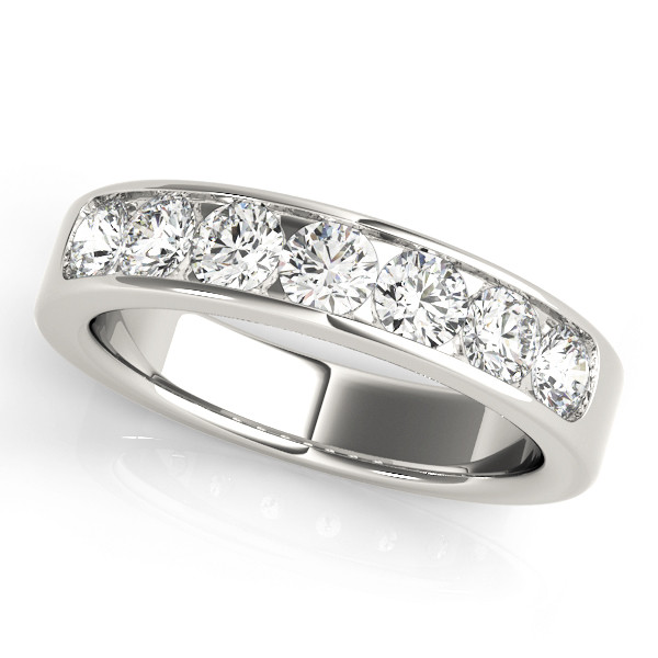Calleigh Natural Channel-Set  Diamond Ring