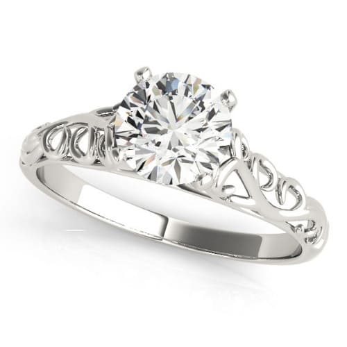 Davia Natural 4 Prong  Diamond Ring