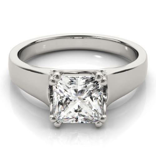Dortha Natural Diamond Double Prong  Engagement Ring