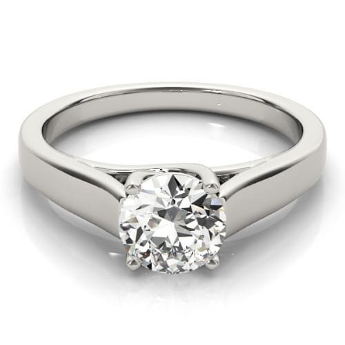 Delphina Natural 4 Prong  Diamond Ring