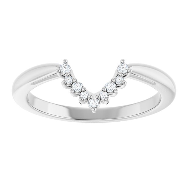 Calvina Natural Diamond Shared Prong Wedding Ring