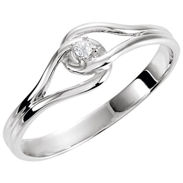 Maeleigh Natural 4 Prong  Diamond Ring