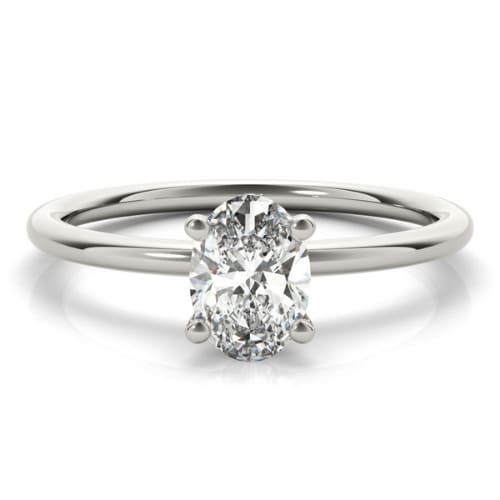 Nalyssa Lab-Created Diamond 4 Prong Engagement Ring