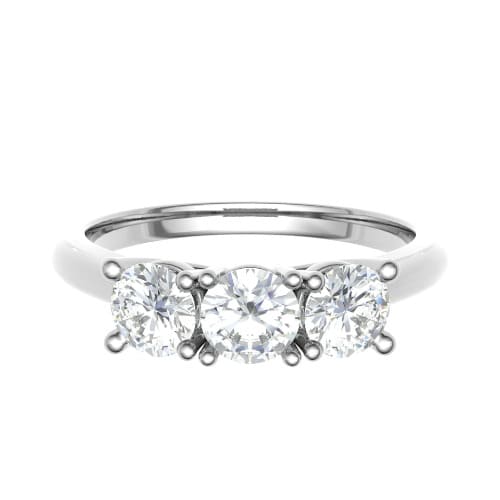 Danise Natural Diamond 4 Prong  Engagement Ring
